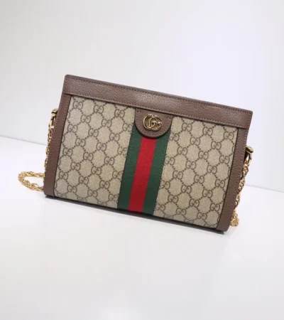 Replica GUCCI OPHIDIA GG SMALL SHOULDER BAG - elite superclone designer purse