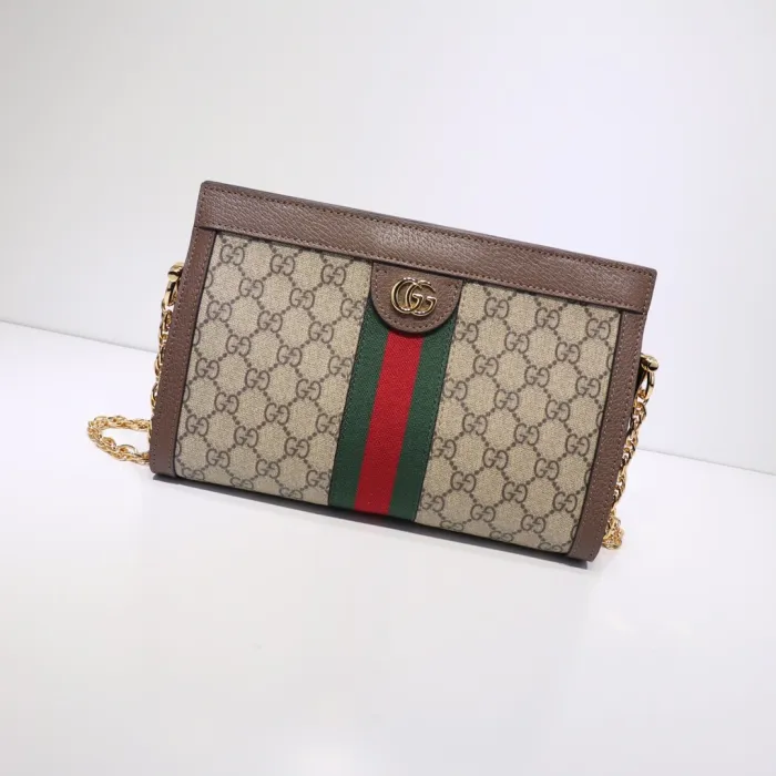 Replica GUCCI OPHIDIA GG SMALL SHOULDER BAG - elite superclone designer purse
