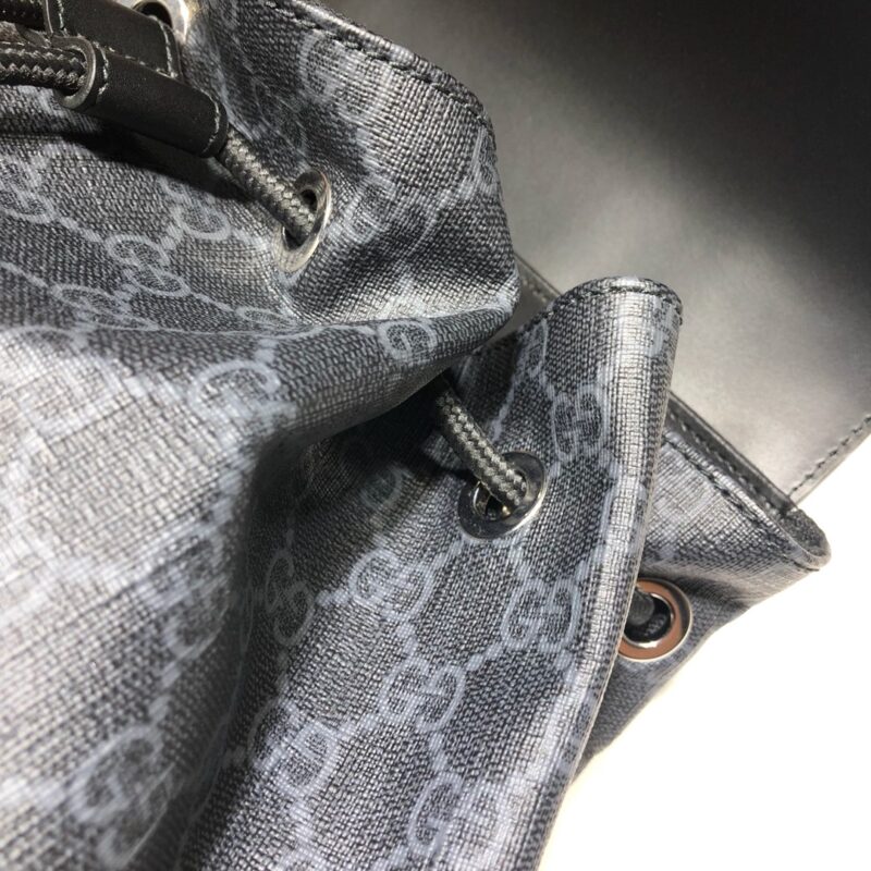 Replica Gucci Large Web Backpack Black - high-accuracy replica luxury purse