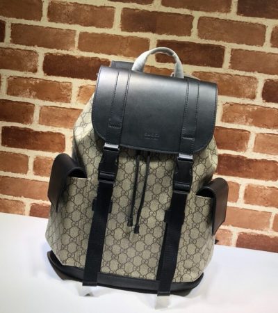 Replica Gucci Large Web Backpack Beige - premium-grade designer purse dupe
