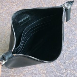 Replica Prada Large Pouch White Line - best-selling designer handbag dupe