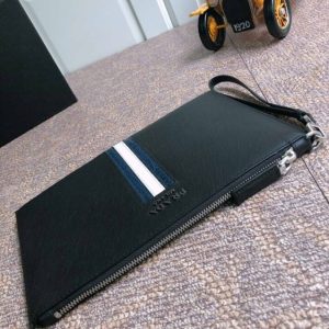 Replica Prada Large Pouch White Line - ultra-realistic fake designer tote