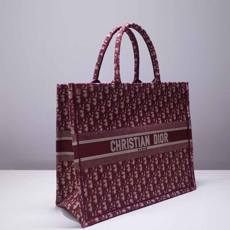 Replica Dior Tote Book Red Print - ultra-realistic fake designer tote