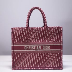 Replica Dior Tote Book Red Print - elite superclone designer purse