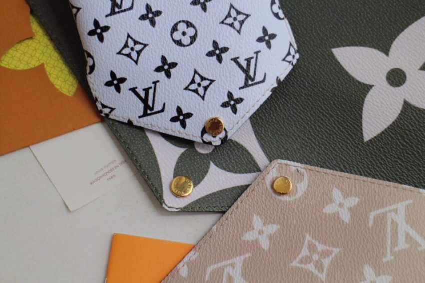 Replica Louis Vuitton Kirigami Pochette Pouch Nude - high-quality designer bag clone