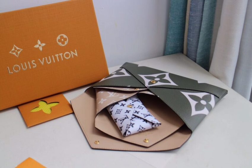 Replica Louis Vuitton Kirigami Pochette Pouch Nude - elite superclone designer purse