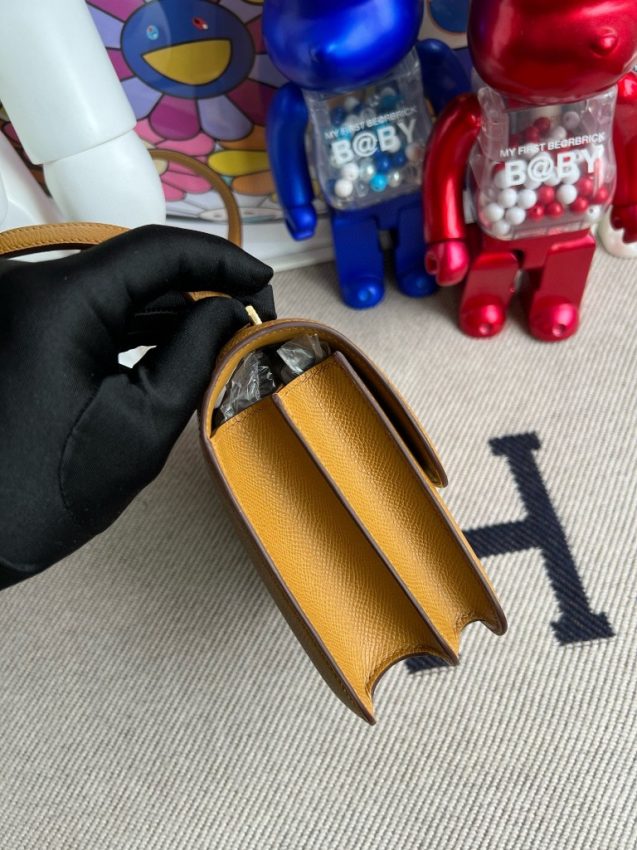 Replica Hermes Constance 18cm Brown - elite superclone designer purse