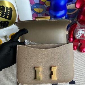 Replica Hermes Constance 18cm Etoupe - top-rated replica designer bag