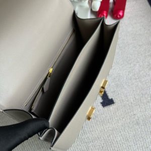 Replica Hermes Constance 24cm Gris Ashpite - best quality luxury bag dupe