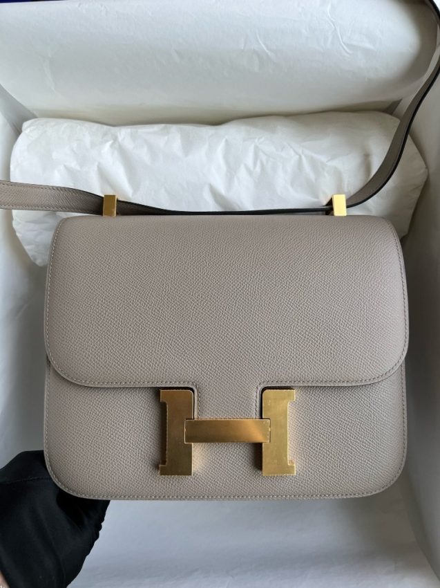 Replica Hermes Constance 24cm Gris Ashpite - high-accuracy replica luxury purse
