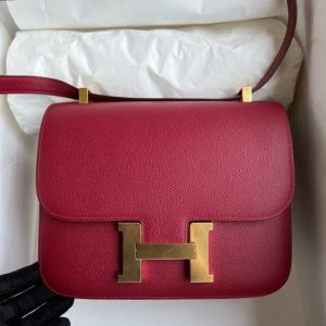 Replica Hermes Constance 24cm Red - high-quality designer bag clone