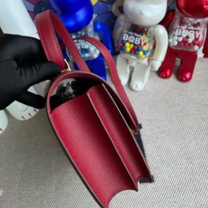Replica Hermes Constance 24cm Red - best-selling designer handbag dupe