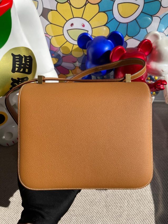 Replica Hermes Constance 24cm Brown - 1:1 designer replica handbag