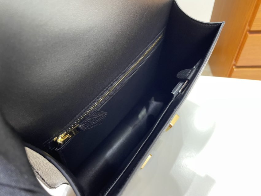 Replica Hermes Constance 24cm Black - high-end fake designer purse