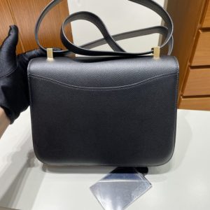 Replica Hermes Constance 24cm Black - top-rated replica designer bag