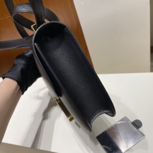 Replica Hermes Constance 24cm Black - high-quality designer bag clone