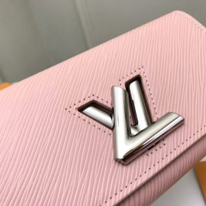 Replica Louis Vuitton Twist Wallet Pink - top-rated replica designer bag