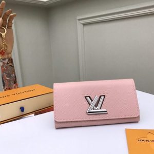 Replica Louis Vuitton Twist Wallet Pink - 1:1 designer replica handbag
