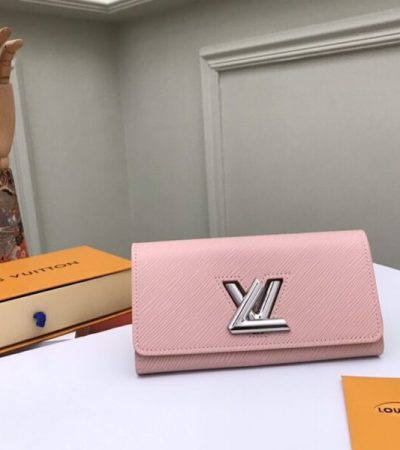 Replica Louis Vuitton Twist Wallet Pink - 1:1 designer replica handbag