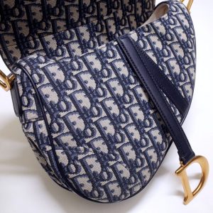 Replica Dior Saddle Bag CD Canvas - realistic designer-inspired fake bag