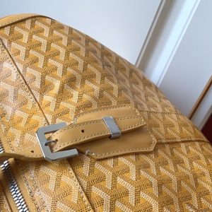 Replica Goyard Boston 45 Yellow - best quality luxury bag dupe