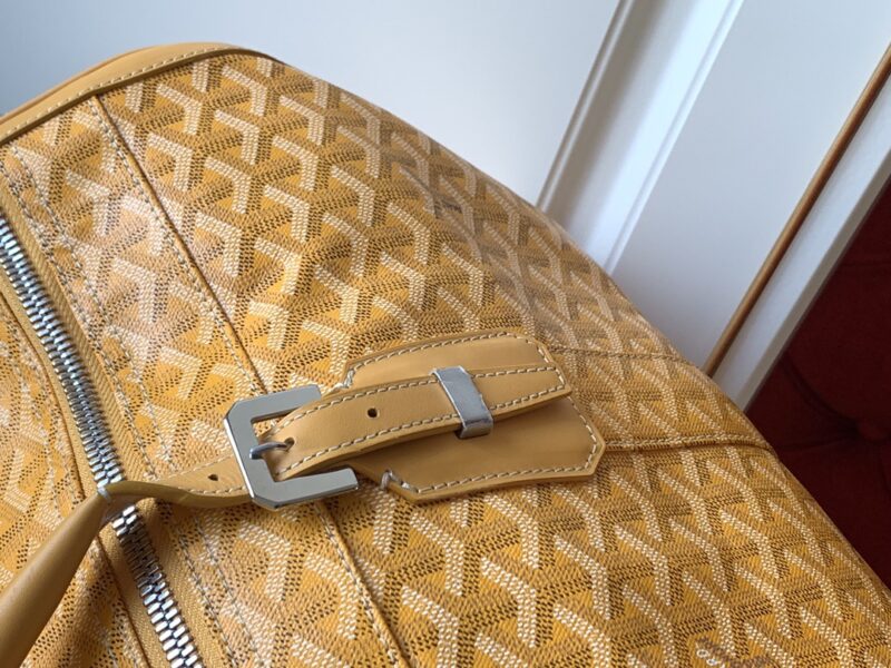 Replica Goyard Boston 45 Yellow - best quality luxury bag dupe