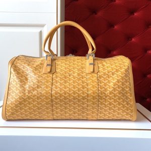 Replica Goyard Boston 45 Yellow - authentic-look luxury purse replica