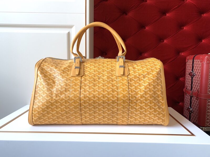 Replica Goyard Boston 45 Yellow - authentic-look luxury purse replica