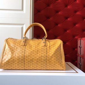 Replica Goyard Boston 45 Yellow - premium 1:1 fake handbag model