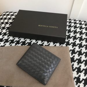 Replica Bottega Veneta Intrecciato Bi-Fold Wallet - authentic-look luxury purse replica