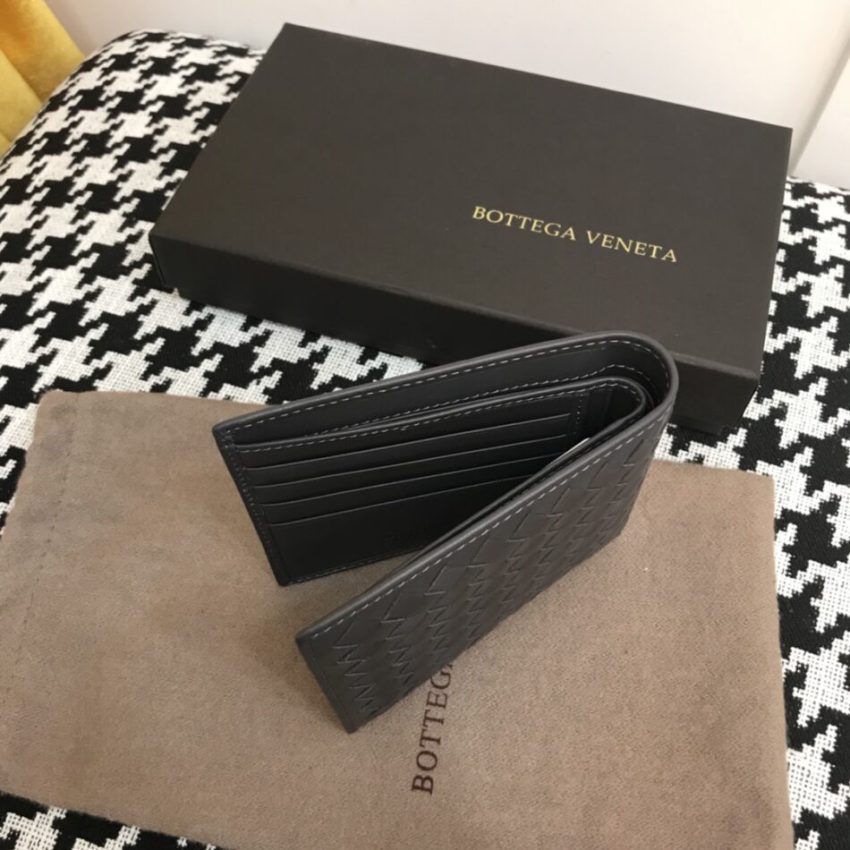 Replica Bottega Veneta Intrecciato Bi-Fold Wallet - top-rated replica designer bag