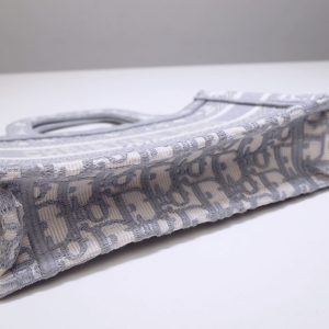 Replica Dior Tote Book Mini CD Grey - best-selling designer handbag dupe