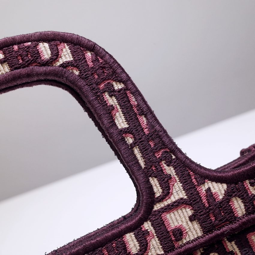 Replica Dior Tote Book Mini CD Red - realistic designer-inspired fake bag