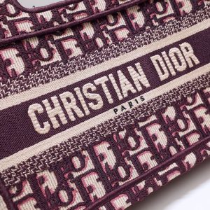 Replica Dior Tote Book Mini CD Red - high-end fake designer purse