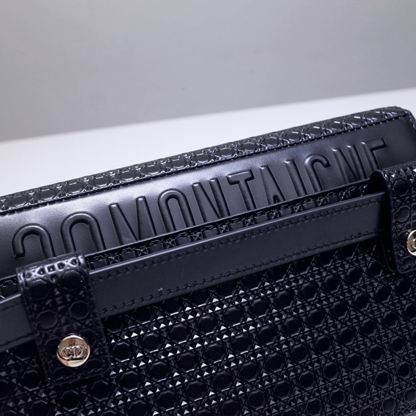 Replica Dior 30 Montaigne Pouch Black - top-rated replica designer bag