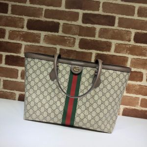 Replica Gucci Ophidia Medium Tote Beige - high-quality designer bag clone