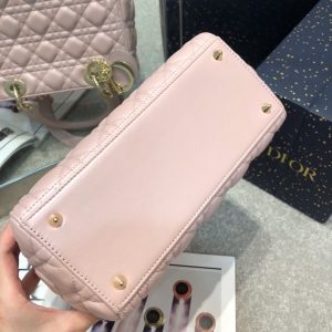 Replica Lady Dior Large Pink - best quality luxury bag dupe