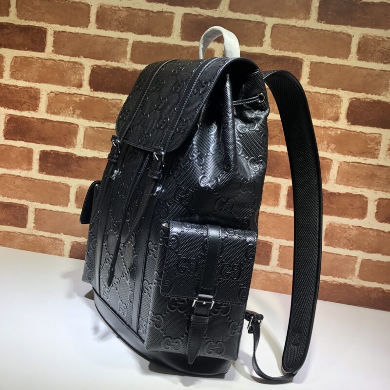 Replica Gucci Medium Backpack Full Black - ultra-realistic fake designer tote
