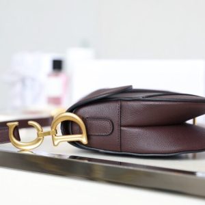 Replica Dior Saddle Bag Bordeaux - high-end fake designer purse