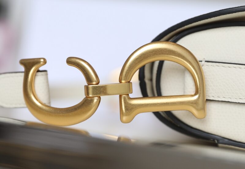 Replica Dior Saddle White Wool - elite superclone designer purse