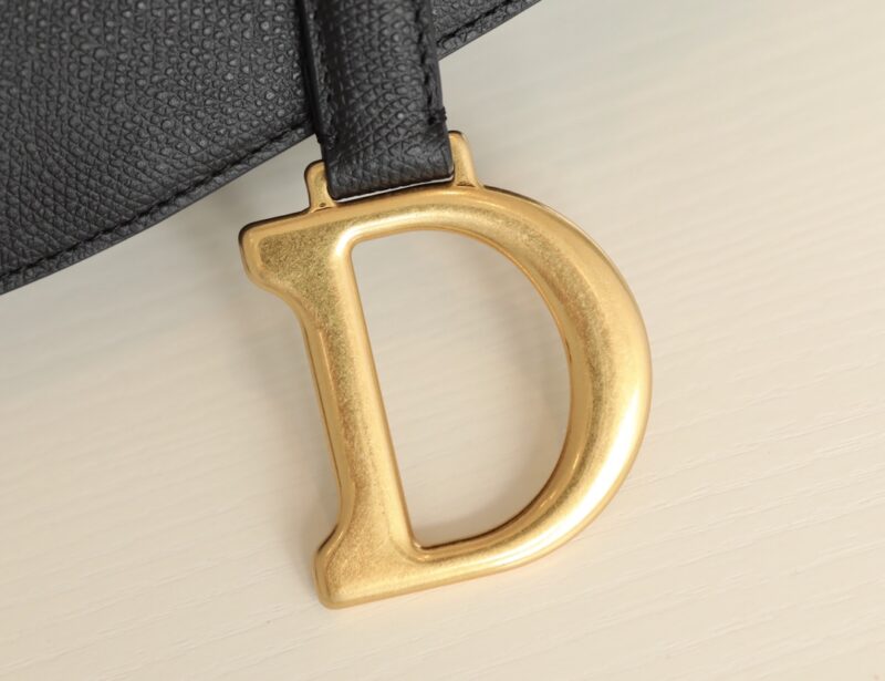 Replica Dior Saddle Bag Black - best quality luxury bag dupe