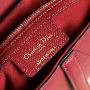 Replica Dior Saddle Bag Red - premium 1:1 fake handbag model