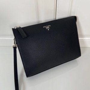 Replica Prada Saffiano Pouch - realistic designer-inspired fake bag