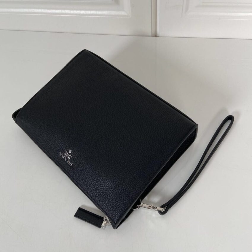 Replica Prada Saffiano Pouch - near-authentic luxury replica handbag
