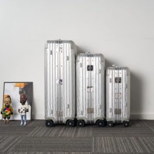 Replica Rimowa & Dior Suitcase Silver - top-rated replica designer bag