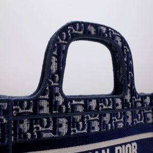 Replica Dior Tote Book Mini CD Blue - premium-grade designer purse dupe