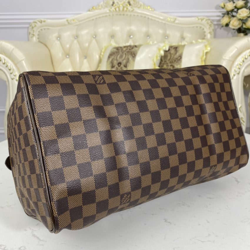 Replica Louis Vuitton Speedy Brown Grid - realistic designer-inspired fake bag