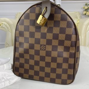 Replica Louis Vuitton Speedy Brown Grid - best quality luxury bag dupe