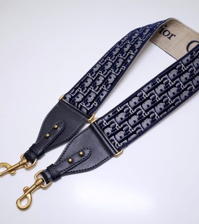 Replica Dior Adjustable Shoulder Strap Grey - near-authentic luxury replica handbag