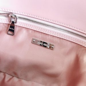 Replica Miu Miu Crystal Handbag Pink - premium 1:1 fake handbag model